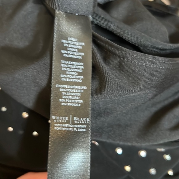 WHBM studded 3/4 sleeve dress - Picture 7 of 7